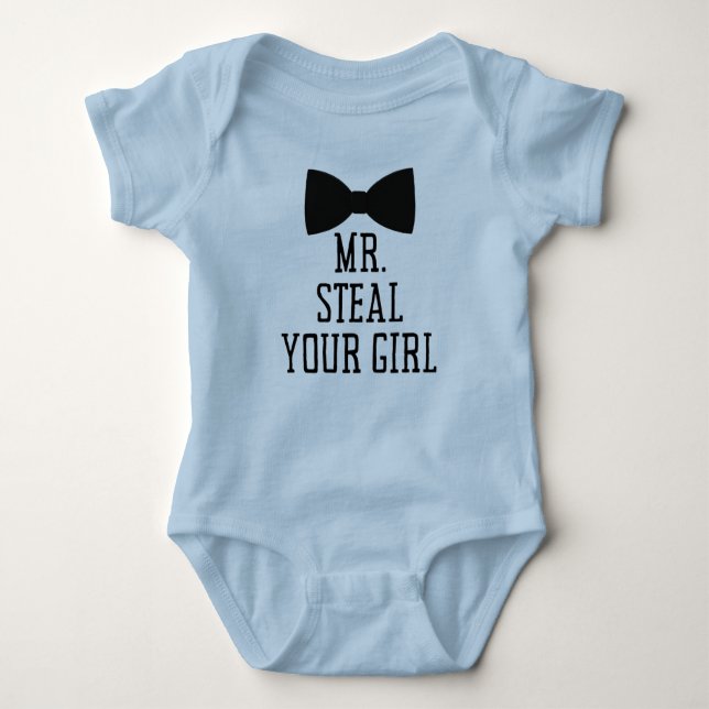 MR. STEAL YOUR GIRL BABY BODYSUIT (Front)