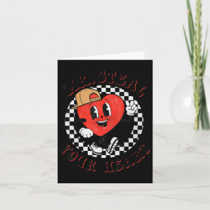 Mr Steal Your Heart For Boys Toddlers Valentine's Card