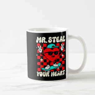 Mr Steal Your Heart For Boys Toddlers Valentine's  Coffee Mug