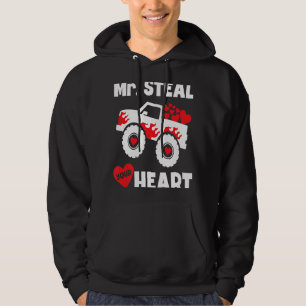Mr Steal Your Heart Monster Truck Kids Boys Toddle Hoodie