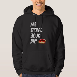 Mr Steal Your Pie  Thanksgiving Boy's and Girl's Hoodie