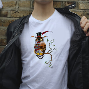 Mr. Steam Owl T-Shirt