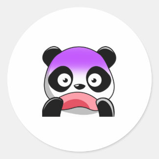 mr sticker.... classic round sticker