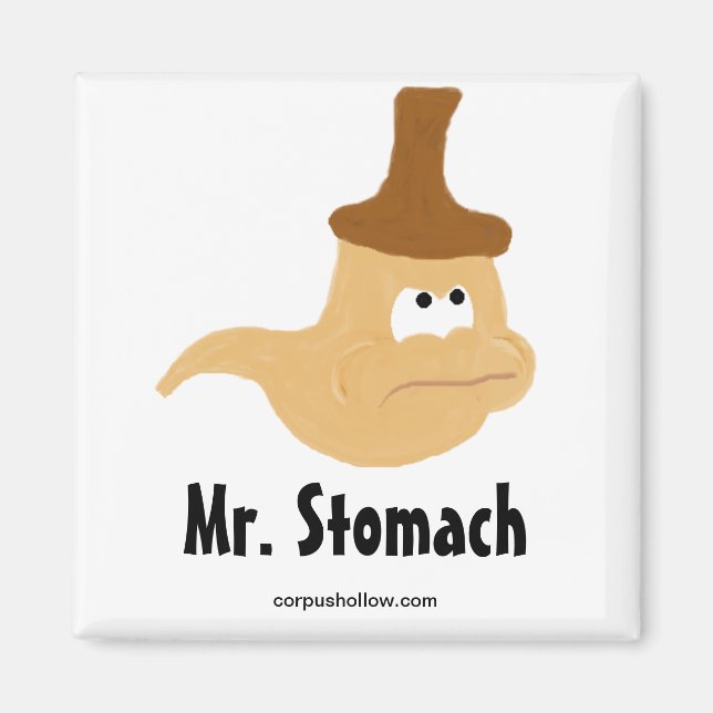Mr. Stomach Magnet (Front)