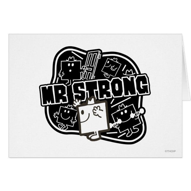 Mr. Strong | Black & White (Front Horizontal)