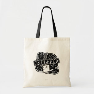Mr. Strong   Black & White Tote Bag
