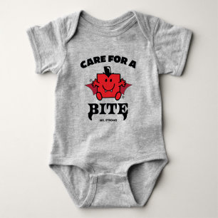 Mr. Strong Care For A Bite Halloween Baby Bodysuit
