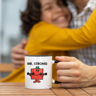 Mr. Strong   Lifting Weights Mug