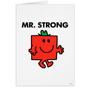 Mr. Strong Waving Hello