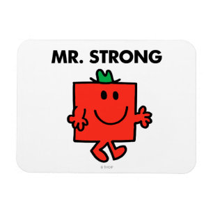 Mr. Strong Waving Hello Magnet