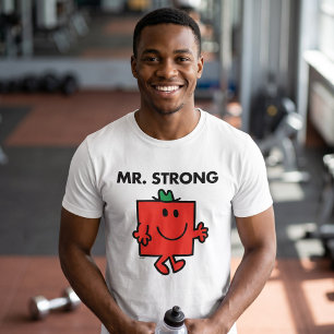 Mr. Strong Waving Hello Tri-Blend Shirt