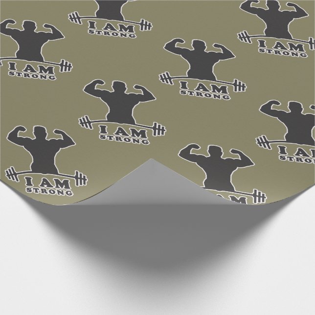 Mr. Strong Wrapping Paper (Corner)