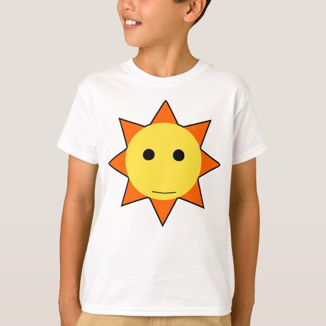 Mr. Sun From Sprunki Retake T-Shirt (Front)