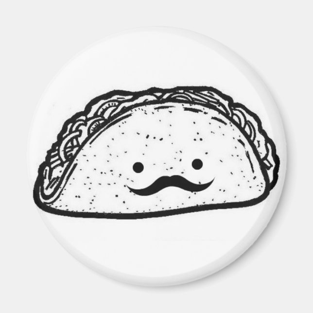 Mr.Taco Magnet (Front)