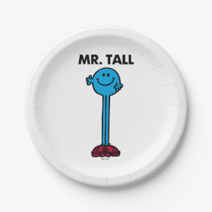 Mr. Tall Standing Tall Paper Plate