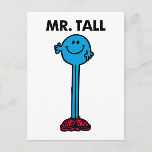 Mr. Tall   Standing Tall Postcard