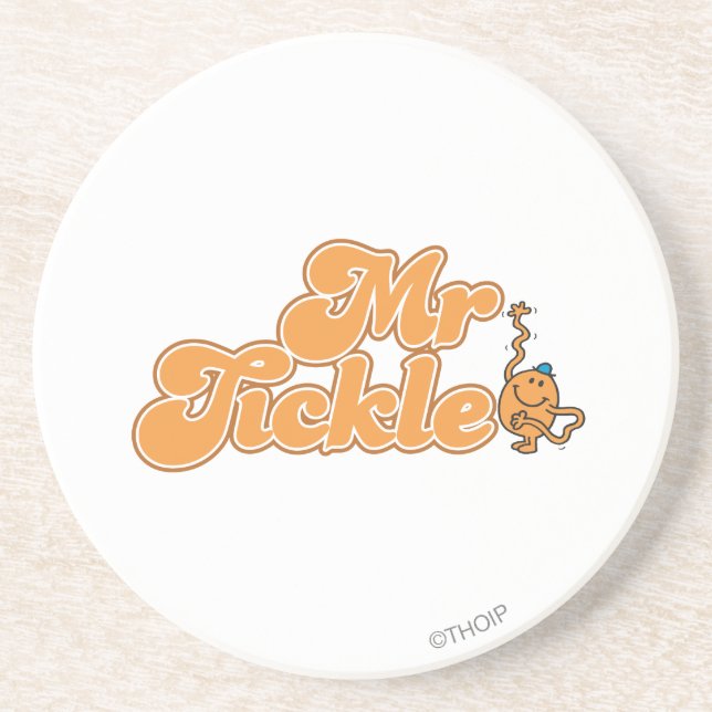 Mr. Tickle | Long Wave Hello Coaster (Front)