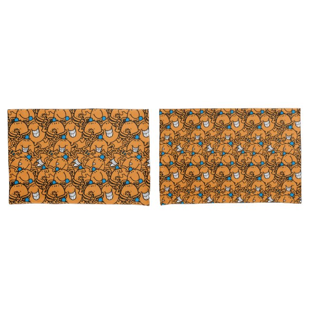 Mr Tickle | Orange Tickle Pattern Pillowcase (Front-Set)