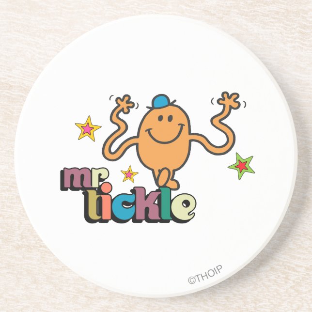 Mr. Tickle | Sparkling Stars Coaster (Front)