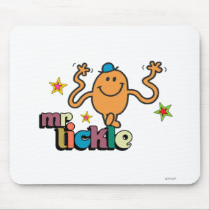 Mr. Tickle   Sparkling Stars Mouse Pad