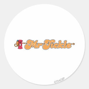 Mr. Tickle   Staying Hidden Classic Round Sticker