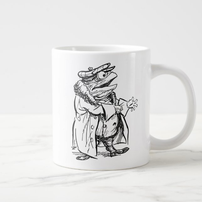 Mr. Toad Prepares for Ride - Wind In the Willows Large Coffee Mug (Right)