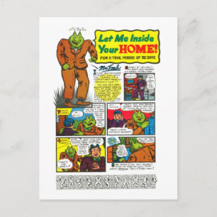 Mr. Toad will change your life! Postcard