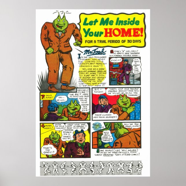 Mr. Toad  will change your life! Poster (Front)