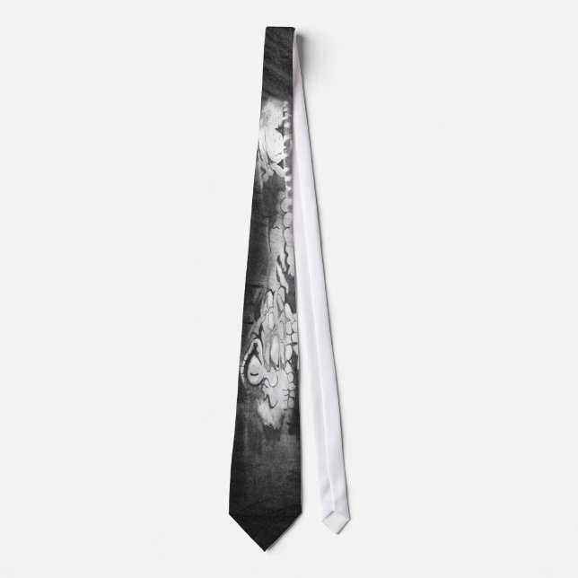 Mr. Toothy Smile Tie (Front)