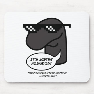 Mr Wanksock Mouse Pad. Mouse Pad