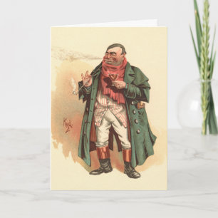 Mr Weller Senior, Kyd, Dickens The Pickwick Papers Card