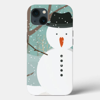 Mr. Winter Snowman iPhone 13 Case