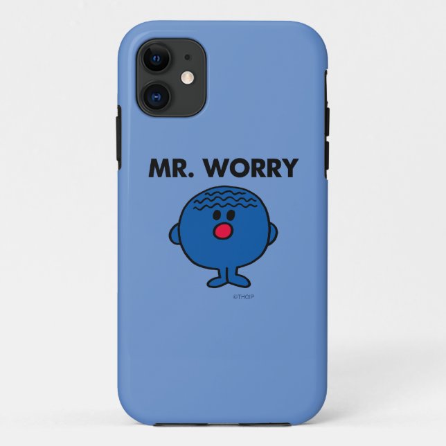 Mr Worry Classic Case-Mate iPhone Case (Back)