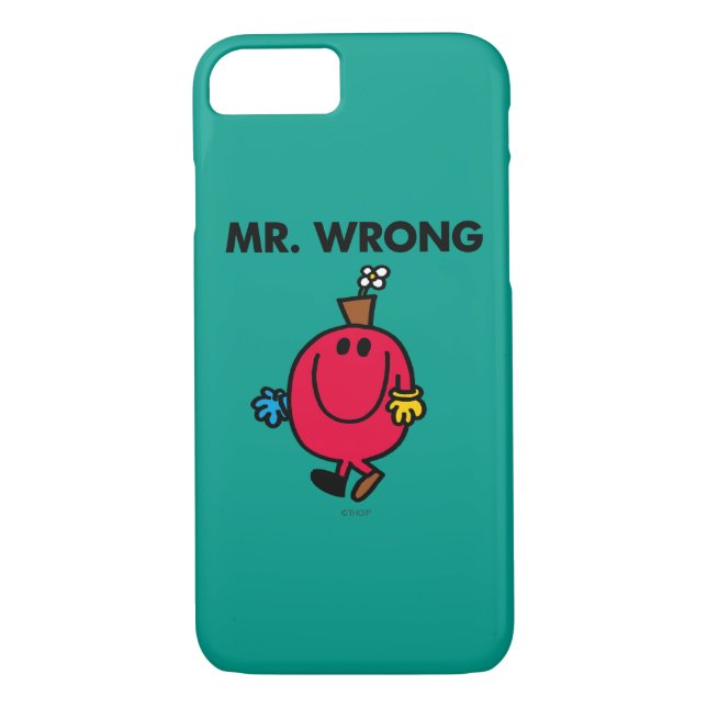 Mr Wrong Classic Case-Mate iPhone Case (Back)