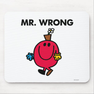 Mr Wrong Classic Mouse Pad