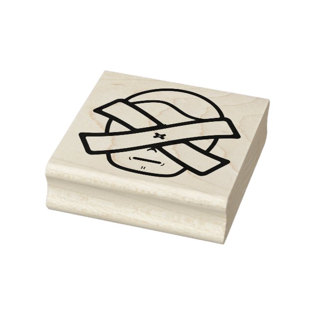 Mr X - Anonymous mysterious person Rubber Stamp (Stamp)