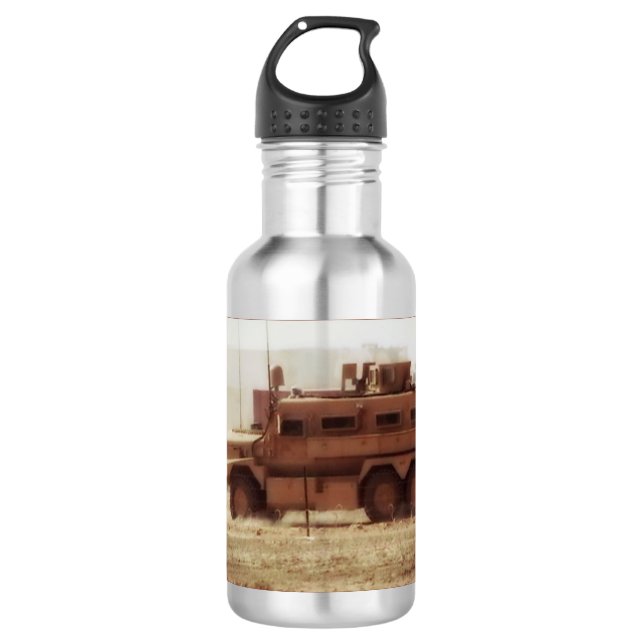 MRAP 24 oz Pexagon Water Bottle (Front)