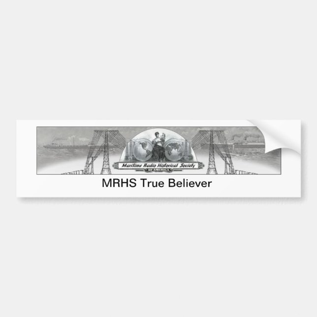 MRHS True Believer Bumper Sticker (Front)
