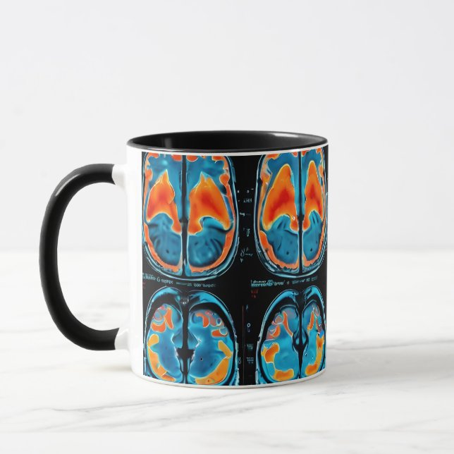MRI brain scan Mug (Left)