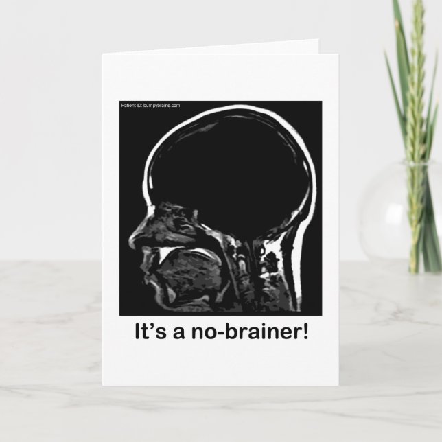 MRI: It's a no-brainer! Card (Front)