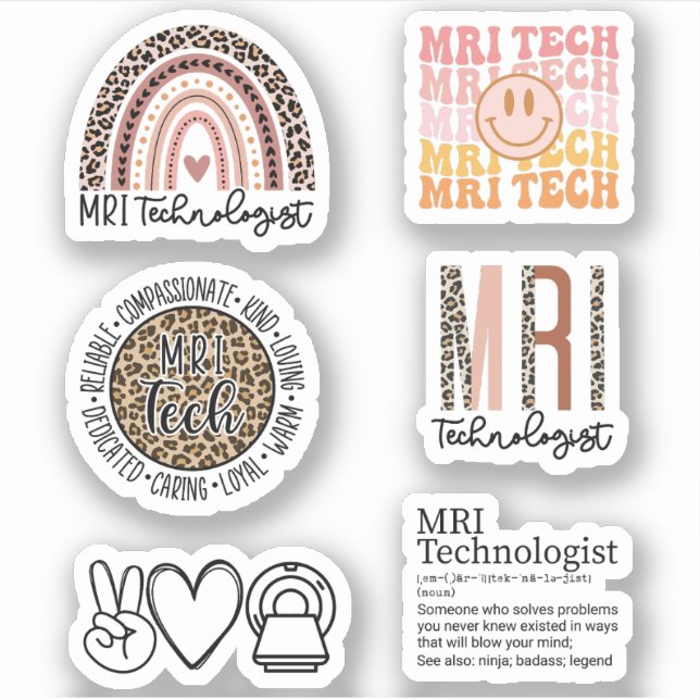 MRI Technologist, Radiology Gifts, MRI Tech Pack (Front)