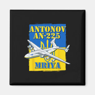 Mriya Antonov An-225 Ukraine Aircraft Ukrainian Ai Magnet