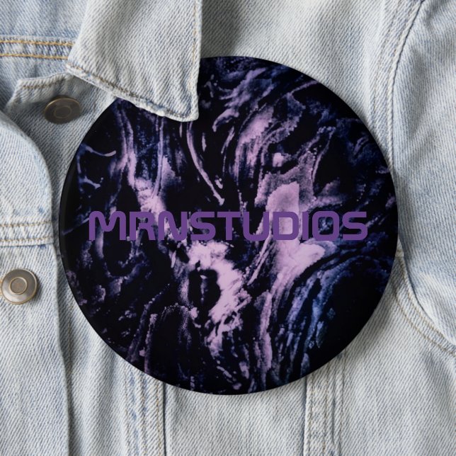 MRNStudios Ectoplasm 6 Cm Round Badge (In Situ)