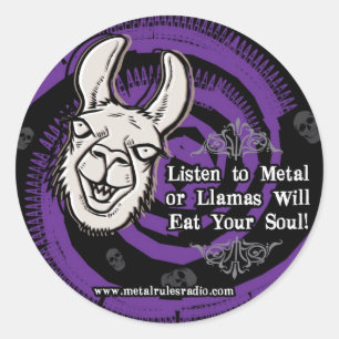 MRR Llama Sticker