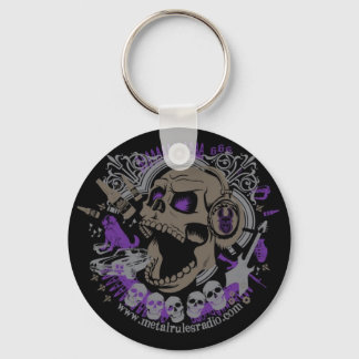 MRR Screaming Skull Keychain