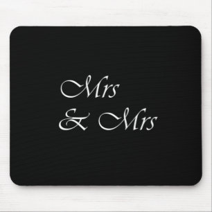 Mrs and Mrs Mouse Pad