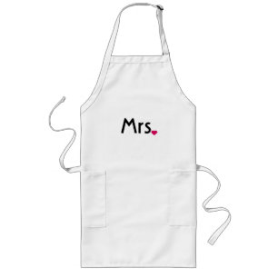 Mrs apron - Mr and Mrs apron set