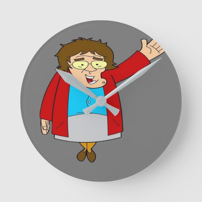 mrs browns boys round clock (Front)