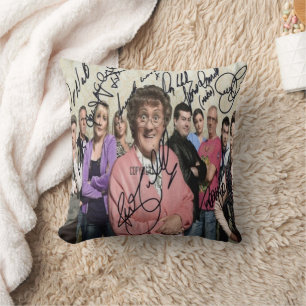 mrs browns boys signed cushion