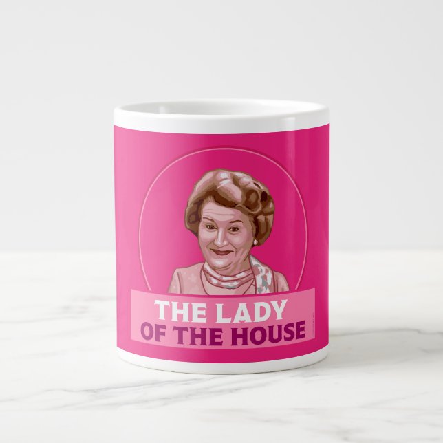 Mrs Bucket - Keeping Up Appearances Large Coffee Mug (Front)
